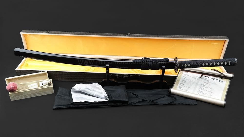 "Warrior's Demise" 1095 Clay Tempered Katana