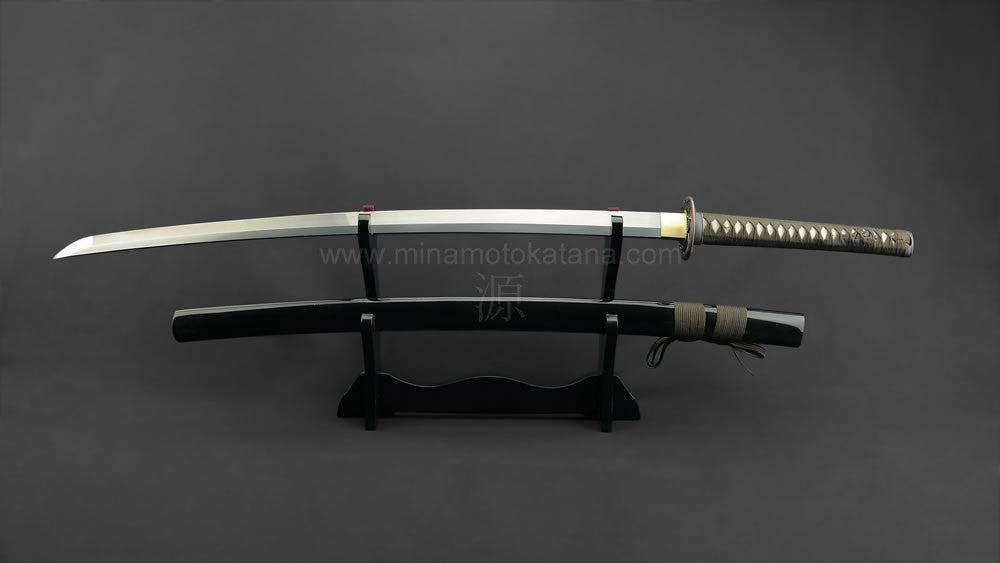 Warrior's Demise Damascus Steel 1095 Clay Tempered Katana Katana - Tophatter Daily Deals