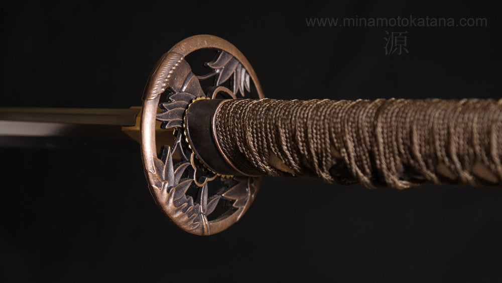 Warrior's Demise Damascus Steel 1095 Clay Tempered Katana Katana - Tophatter Daily Deals