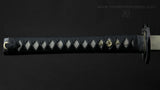 "Warrior's Rage" (Black) Hand Forged Katana In Clay Tempered 1060 HCS Katana - Tophatter Daily Deals