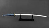 Deluxe "Warrior's Rage" (Blue) Hand Forged Katana In Clay Tempered 1060 HCS Katana - Tophatter Daily Deals