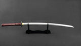 "Warrior's Rage" (Red) Hand Forged Katana In Clay Tempered 1060 HCS Katana - Tophatter Daily Deals
