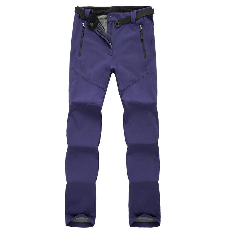 Waterproof & Breathable women’s hiking pants – elastic fit, durable material, for trekking and outdoor activities Purple Women's outdoor trousers - Tophatter Daily Deals