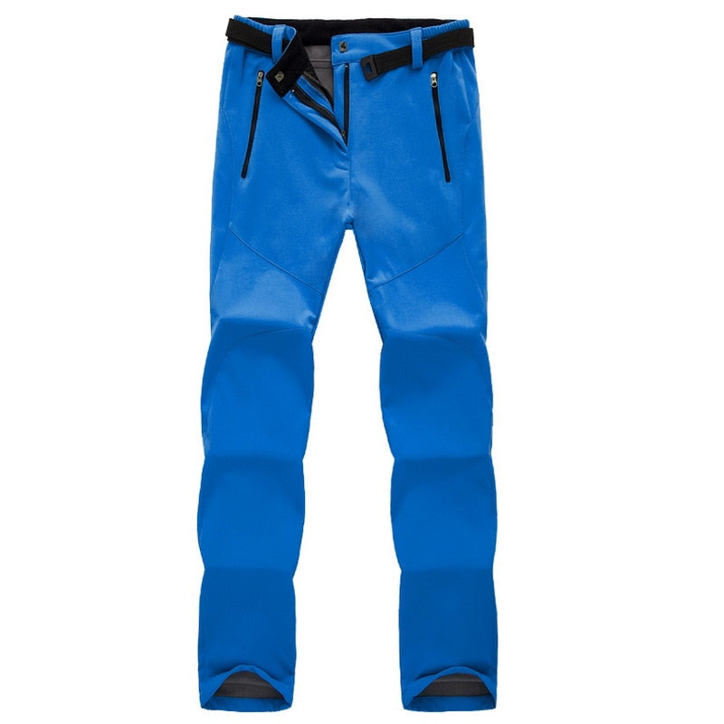 Waterproof & Breathable women’s hiking pants – elastic fit, durable material, for trekking and outdoor activities Blue Women's outdoor trousers - Tophatter Daily Deals