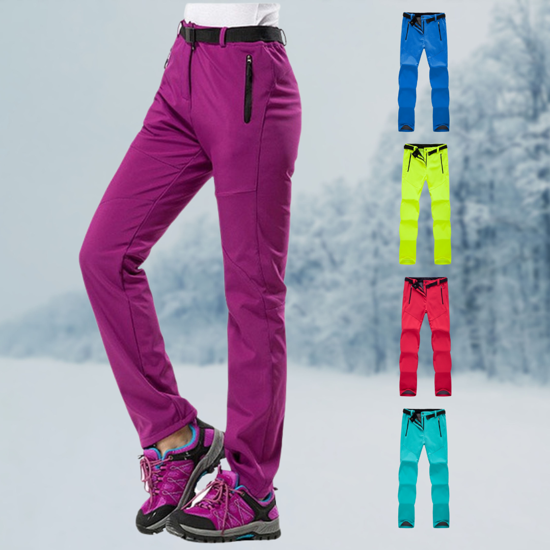 Waterproof & Breathable women’s hiking pants – elastic fit, durable material, for trekking and outdoor activities Women's outdoor trousers - Tophatter Daily Deals