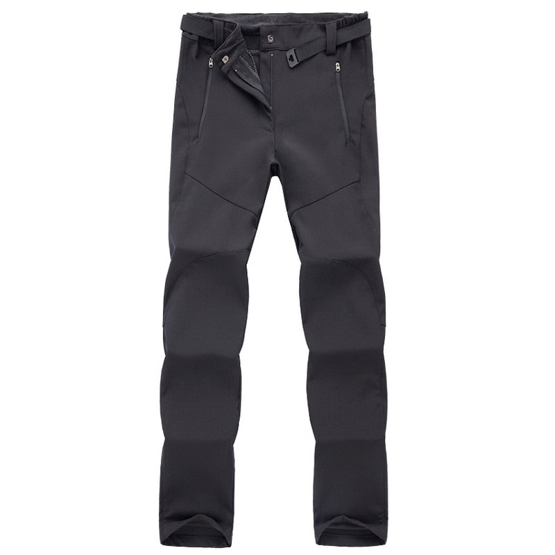Waterproof & Breathable women’s hiking pants – elastic fit, durable material, for trekking and outdoor activities Black Women's outdoor trousers - Tophatter Daily Deals