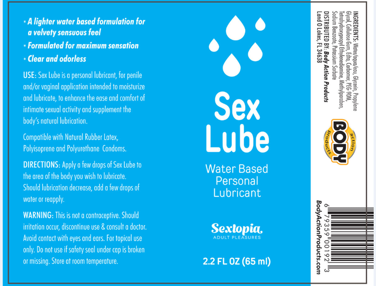 Water-Based Personal Lubricant 2.2 Oz Non-Greasy Intimacy Gel > Lube > Water Based - Tophatter Daily Deals
