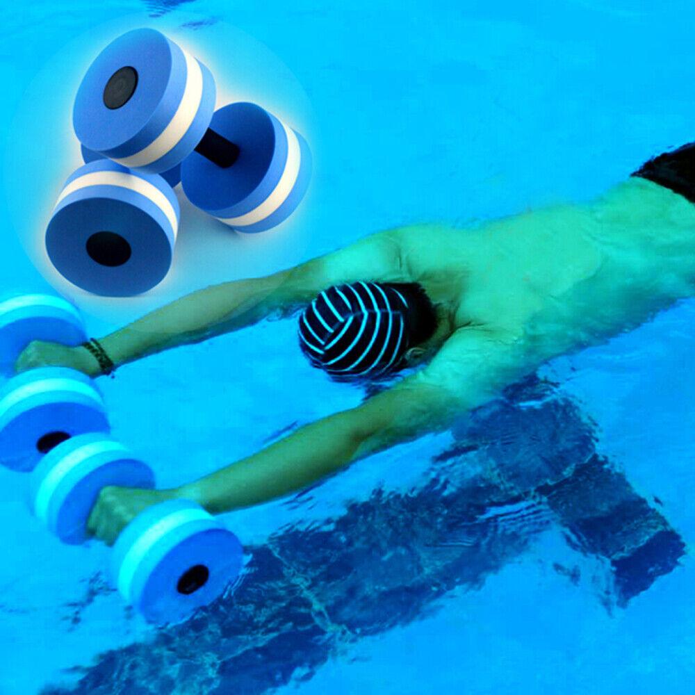 Water Weights for Pool - Exercise Foam Dumbbell Water Dumbbells for Water Aerobics Dumbbeells - Tophatter Daily Deals