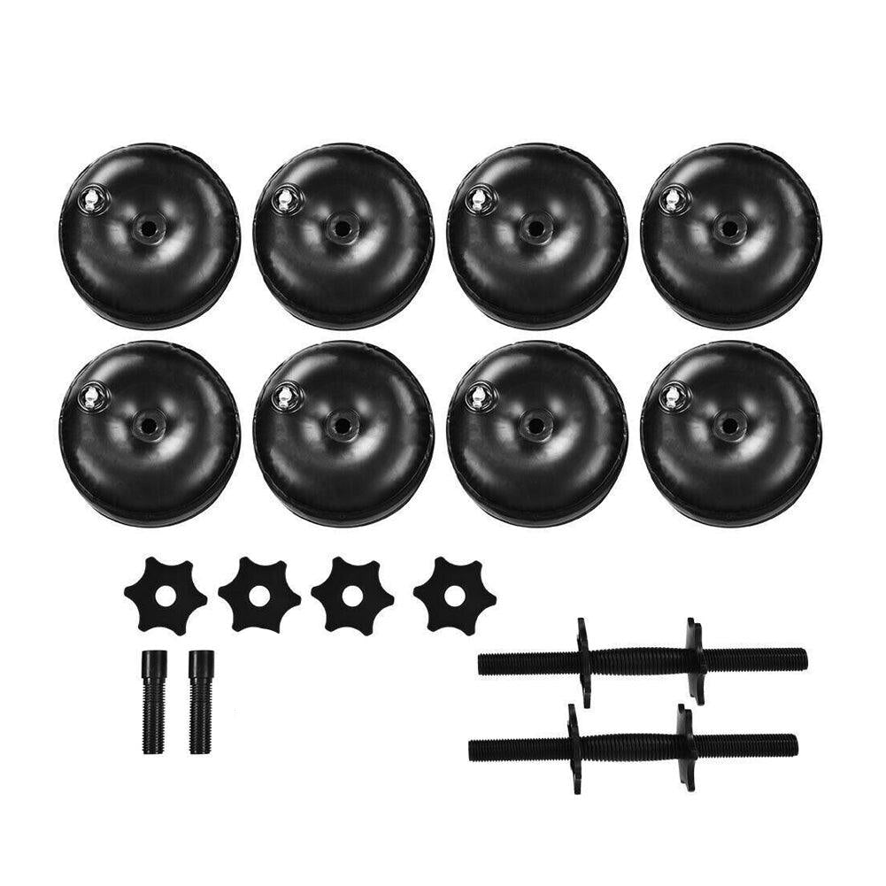 Water Dumbbells - 20-25 KG Water Filled Dumbbells Set Portable PVC Travel Dumbbeells - Tophatter Daily Deals