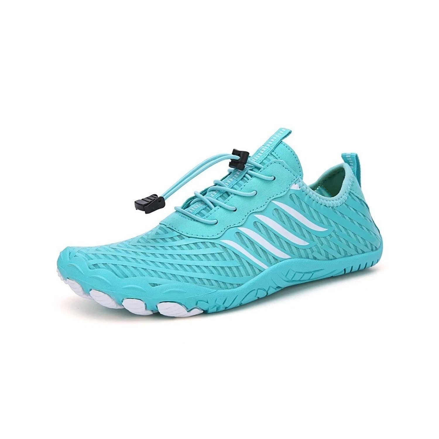 Flat Running Shoes – Breathable Mesh Sports Shoes for Daily Wear & Exercise Blue Flat running shoes - Tophatter Daily Deals