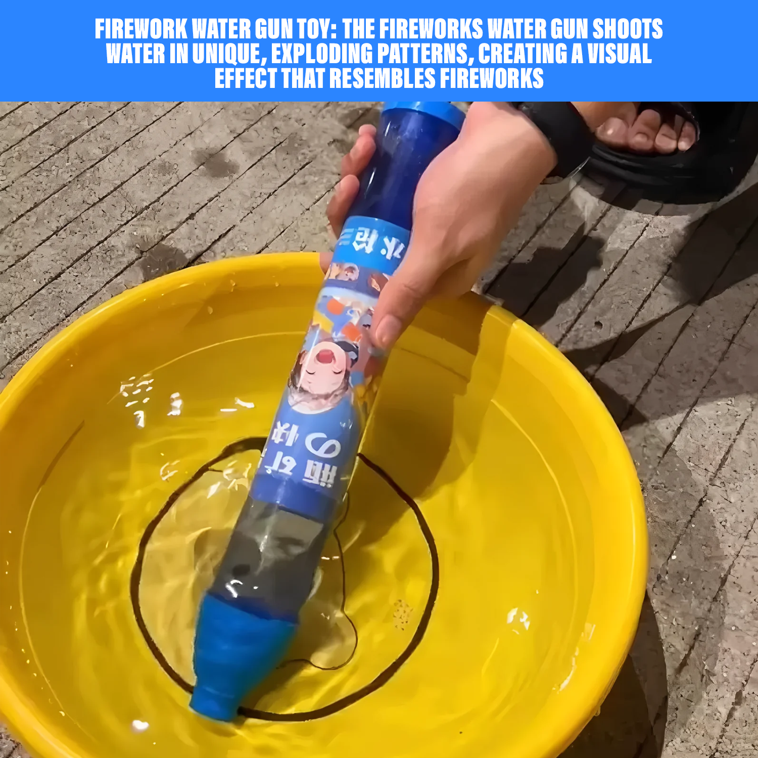 Water Fireworks Toy – Sprinkler Toy for Backyard Water Play & Summer Entertainment Water Spray Toys - Tophatter Daily Deals