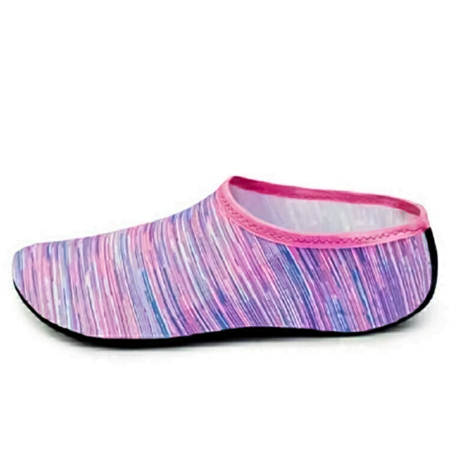 Beach Water Shoes – Unisex Comfortable & Flexible Swim Shoes for Sand, River & Water Park Purple Line Swimming Shoes - Tophatter Daily Deals