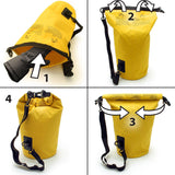 Small Dry Bags UK - 5L 10L 20L Waterproof Dry Bag Storage Dry Sack Hiking Camping Kayaking Fishing Outdoor Recreation - Tophatter Daily Deals