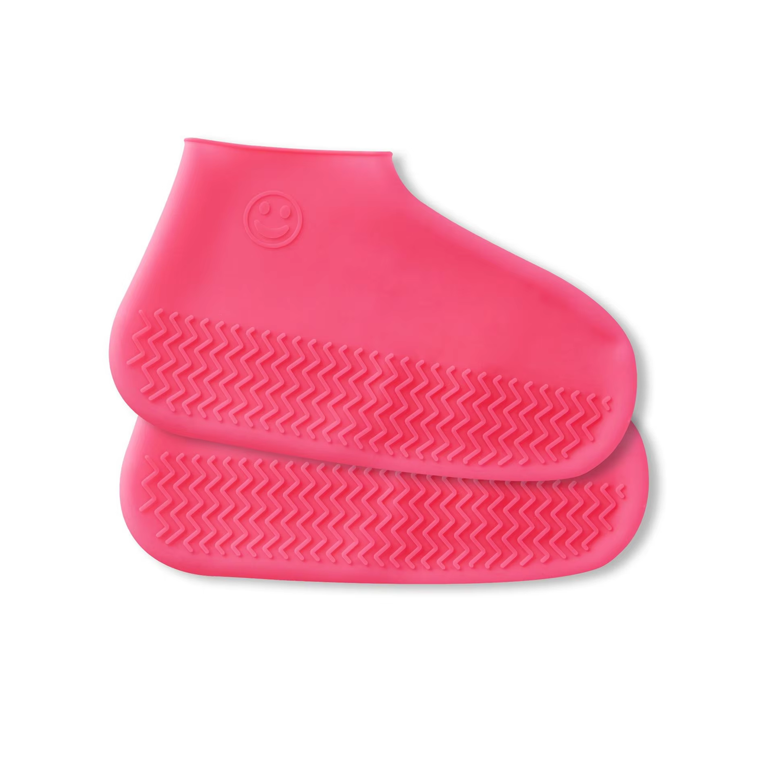 Silicone Shoe Cover - Resistant Silicone Overshoes Rain Waterproof Shoe Covers Boot Cover Protector Pink Apparel & Accessories - Tophatter Daily Deals