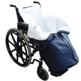 Waterproof Wheelchair Blanket - Mobility Scooter Cover Full Weather Protection Navy Cosy Aidapt Personal Care - Tophatter Daily Deals