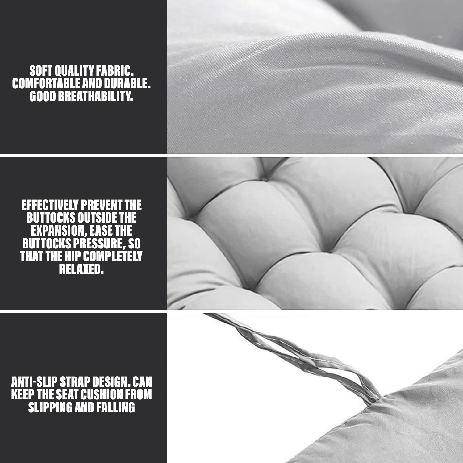 Garden Bench Cushion – Indoor & Outdoor Waterproof Padded Seat Pad for 2 or 3 Seater Benches Cushion Pation - Tophatter Daily Deals