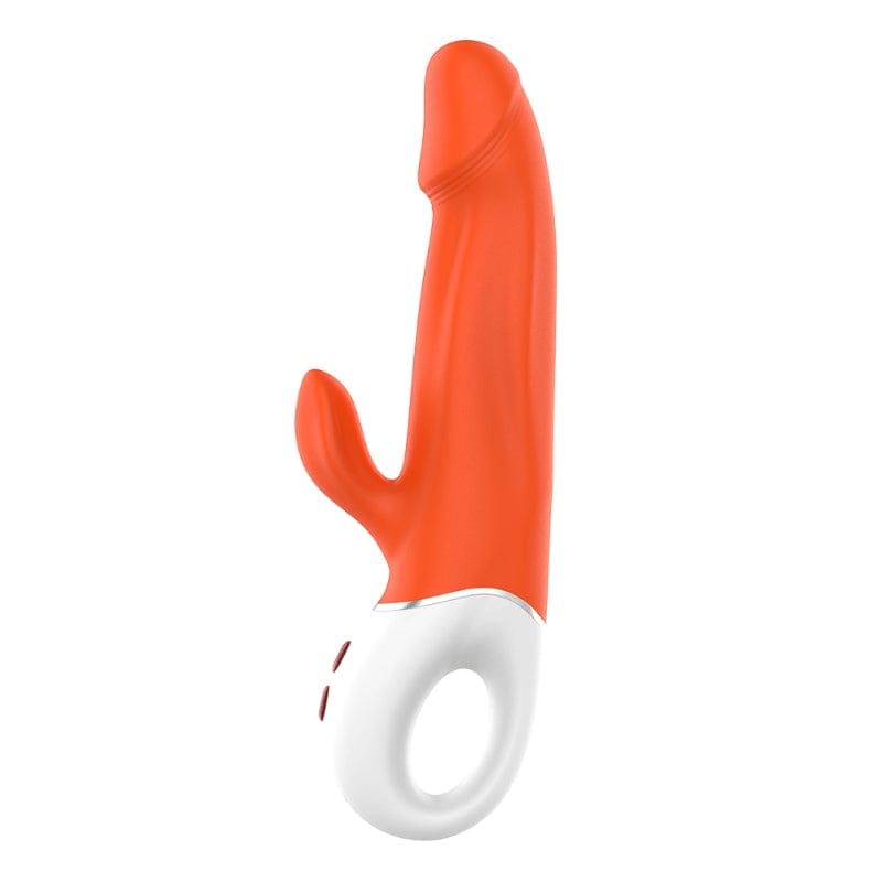 Wave Rabbit Orange Pleasure Device 227mm x 78mm > Vibrators > Ladies > Rabbit - Tophatter Daily Deals