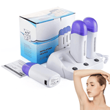 Waxing Roller Machine - Electric Wax Roller Heater Depilatory Roll On Wax Brazilian Waxing Warmer for Women Men, Safe Painless, UK Plug Health & Beauty - Tophatter Daily Deals