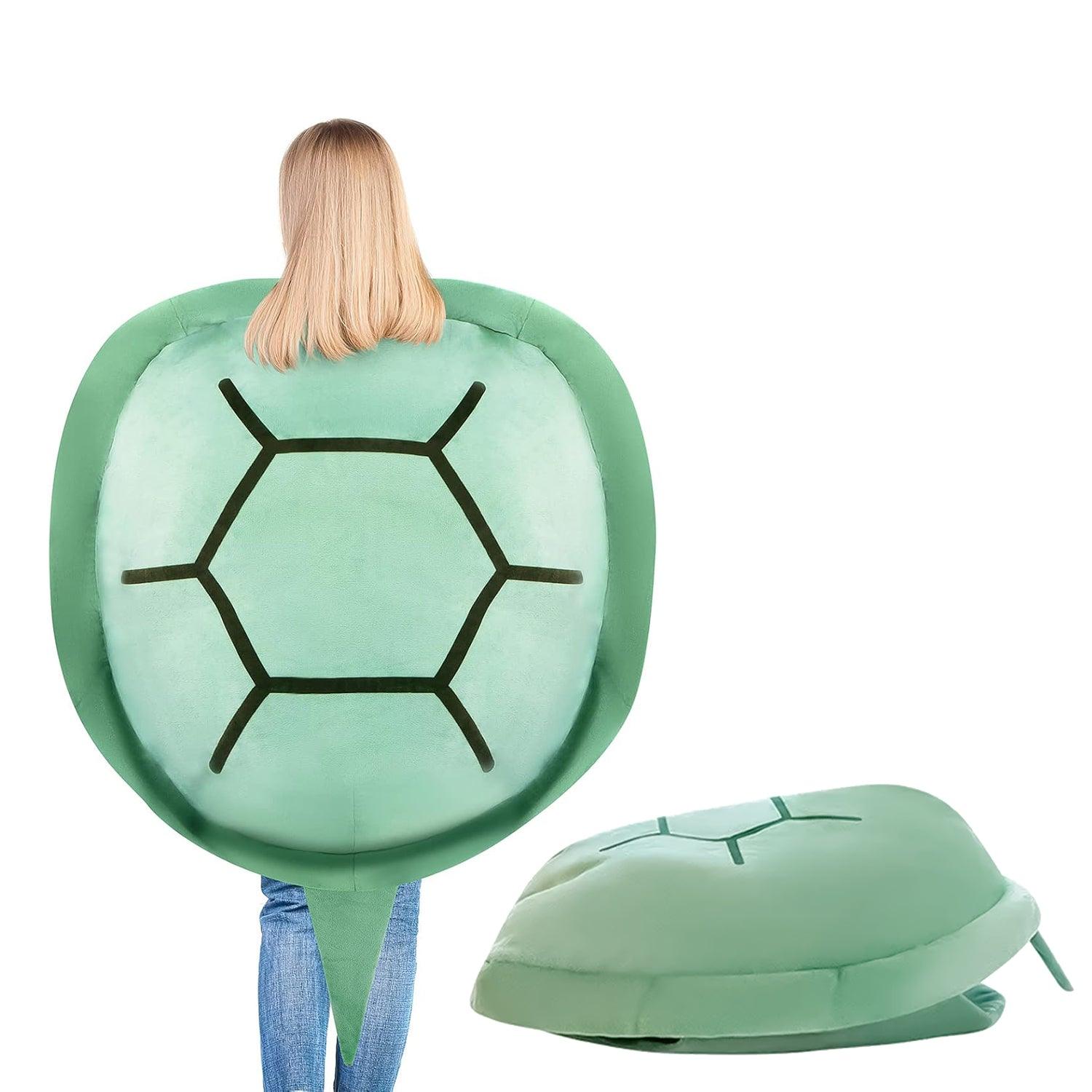 Wearable Turtle Shell Pillow - 100/130CM Wearable Turtle Shell stuffed Animal Toy Plush Pillow Kid Best Gift Sports Toys - Tophatter Daily Deals