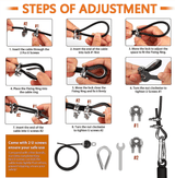 Wall Mounted Cable Machine - Weight Cable Pulley System Gym DIY Pulley Cable Machine Attachment System Exercise & Fitness - Tophatter Daily Deals