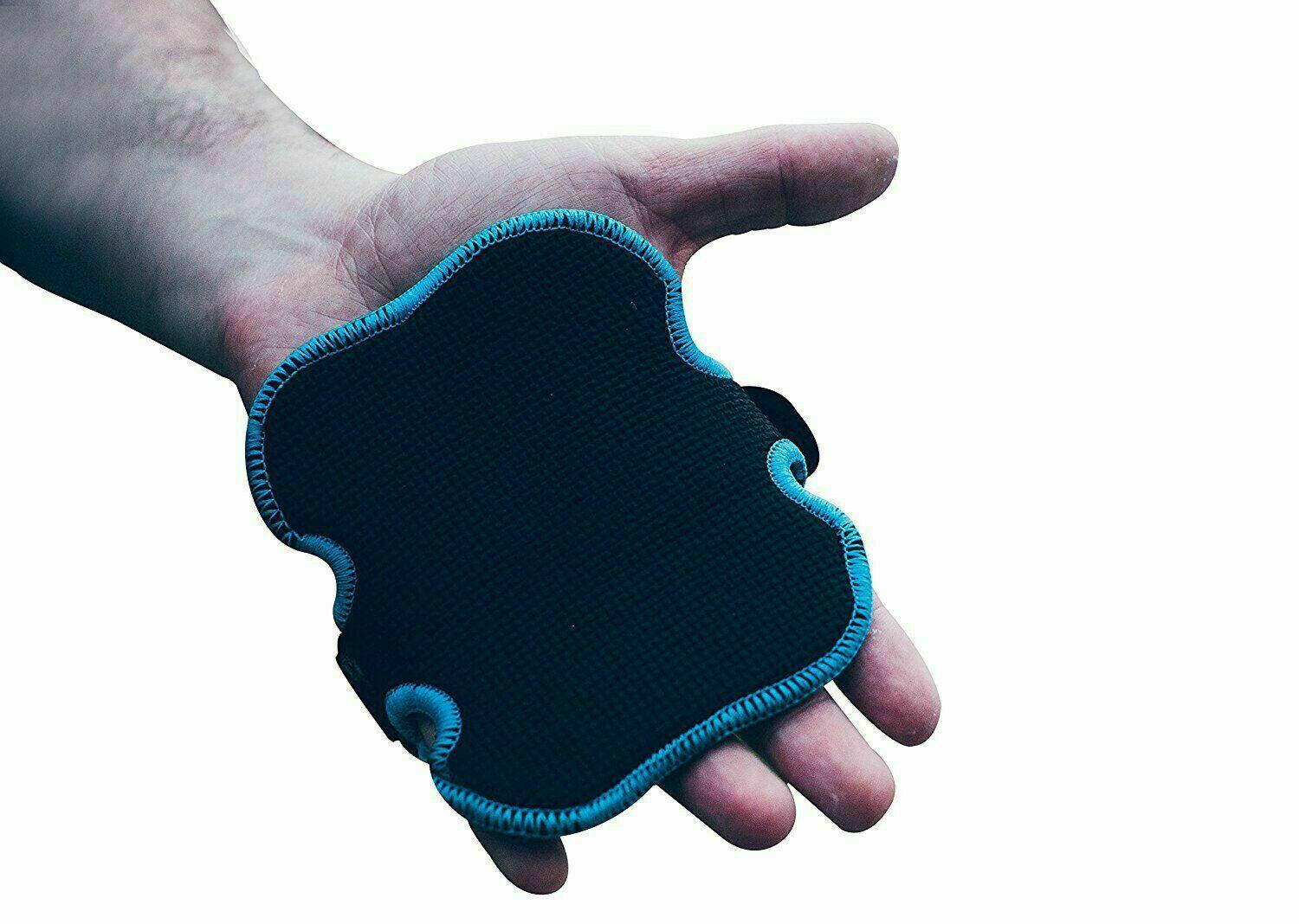 Grips for Lifting Weights - Gym Grip Pad Hand Training Bar Straps Support Wrap Gloves Exercise & Fitness - Tophatter Daily Deals