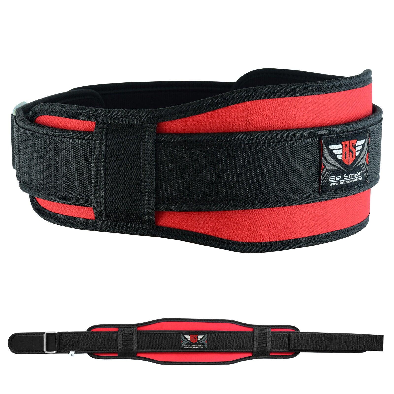 Best Weight Lift Belt - Gym Training Back Support Neoprene Lumber Pain Fitness Red Exercise & Fitness - Tophatter Daily Deals