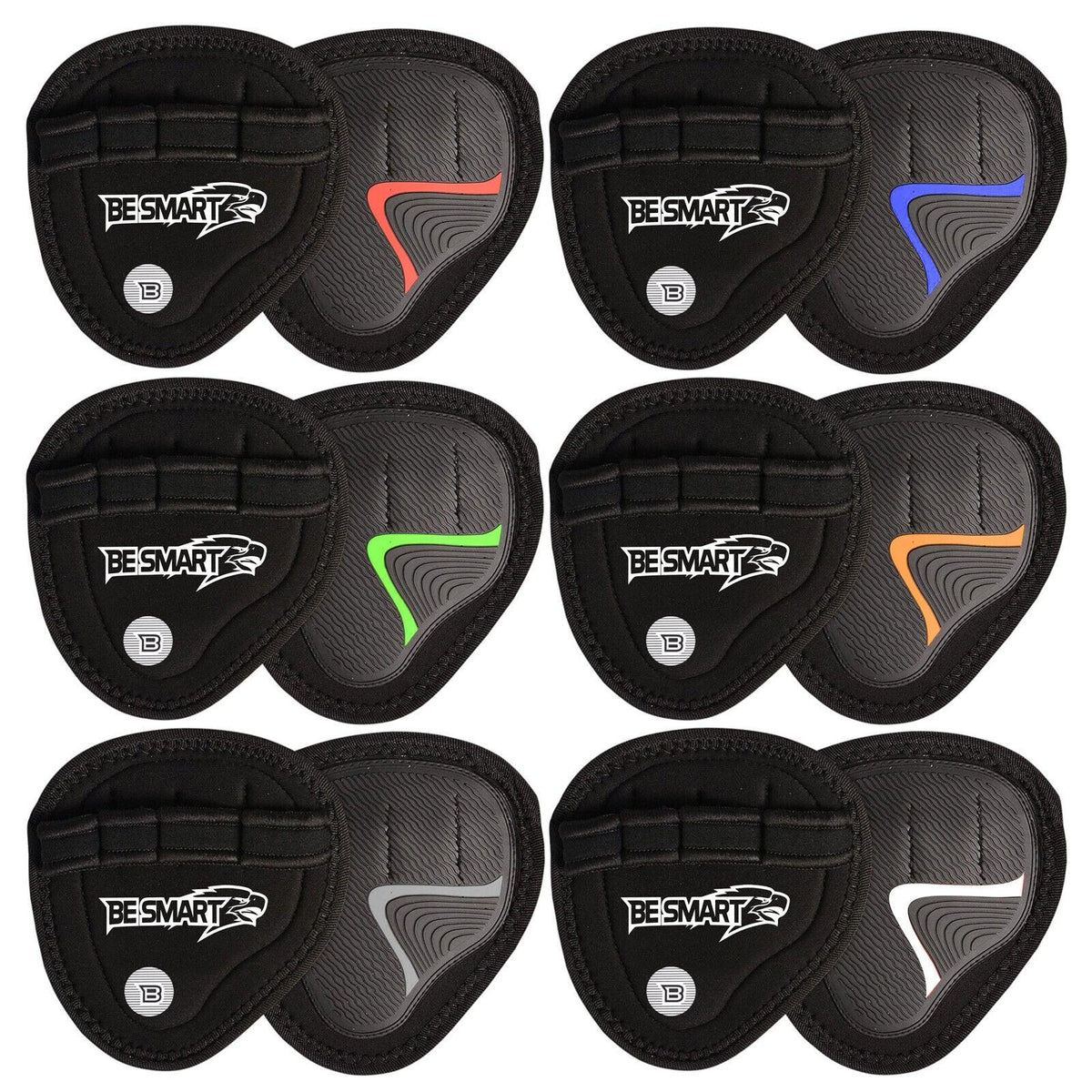 Weightlifting Hand Grips - Gym Grips Pads Hand Training Bar Straps Wrap Gloves Exercise & Fitness - Tophatter Daily Deals