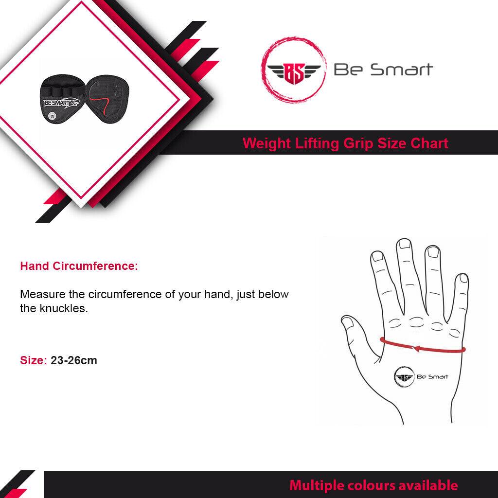 Weightlifting Hand Grips - Gym Grips Pads Hand Training Bar Straps Wrap Gloves Exercise & Fitness - Tophatter Daily Deals