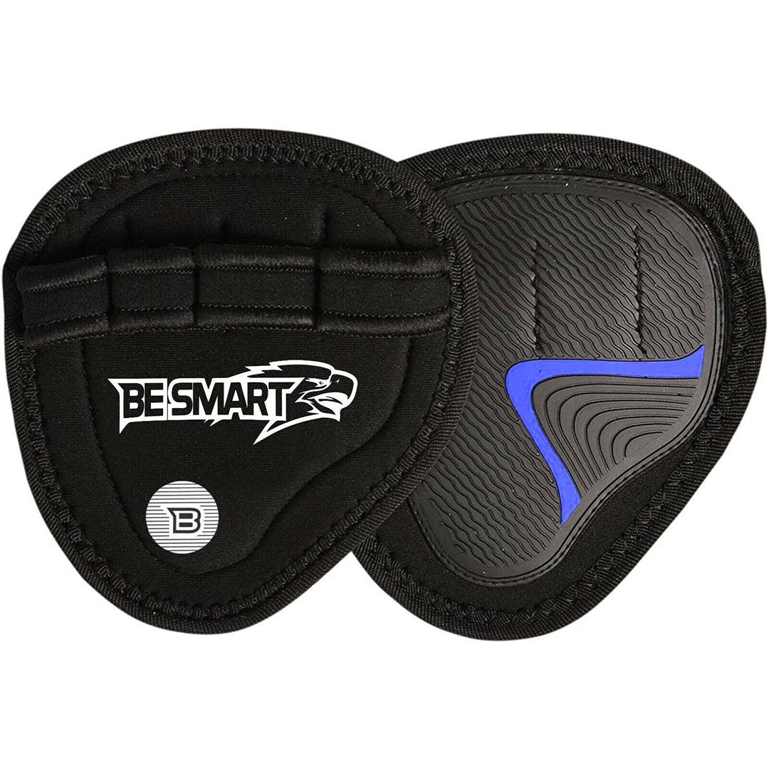 Weightlifting Hand Grips - Gym Grips Pads Hand Training Bar Straps Wrap Gloves Blue Exercise & Fitness - Tophatter Daily Deals