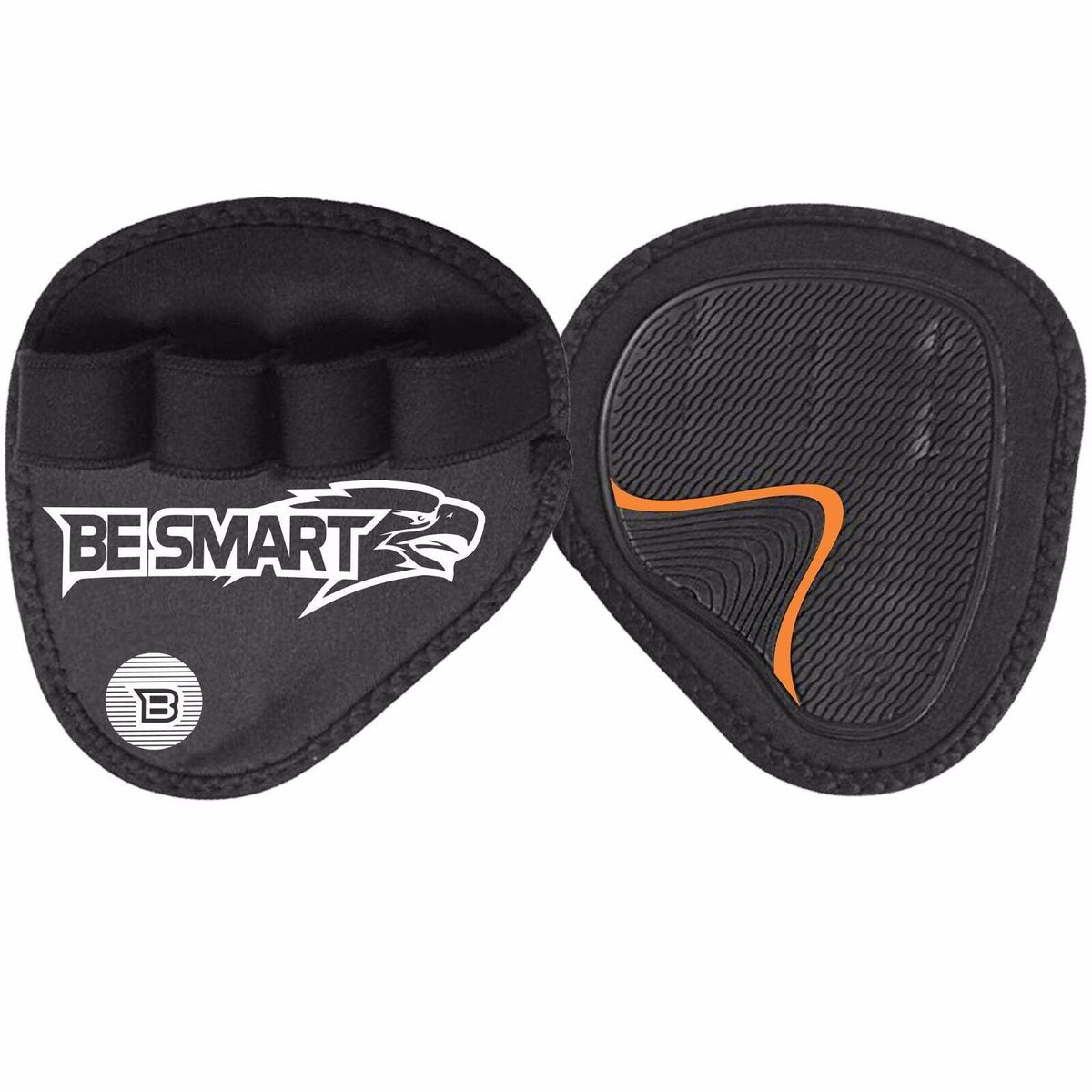 Weightlifting Hand Grips - Gym Grips Pads Hand Training Bar Straps Wrap Gloves Orange Exercise & Fitness - Tophatter Daily Deals