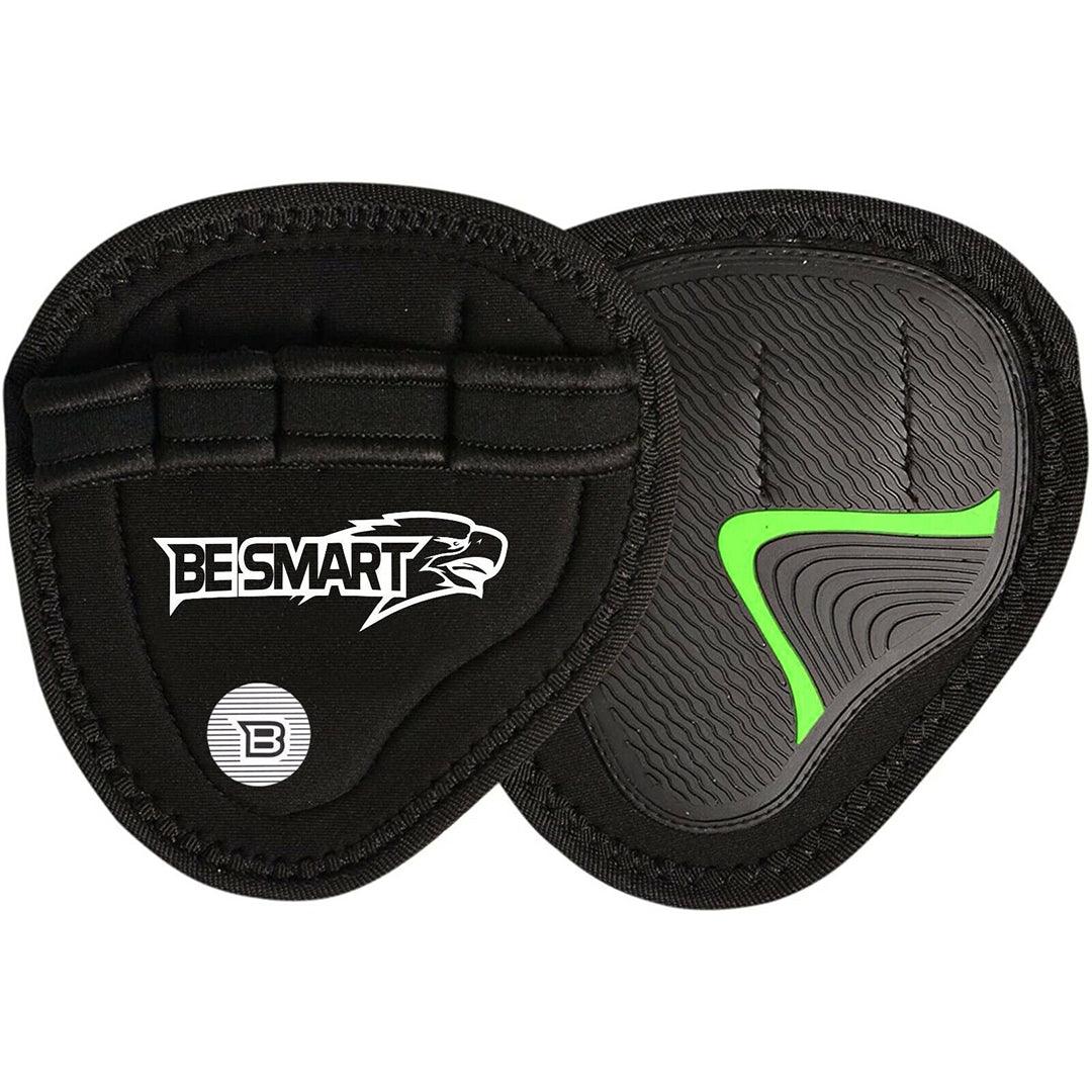 Weightlifting Hand Grips - Gym Grips Pads Hand Training Bar Straps Wrap Gloves Green Exercise & Fitness - Tophatter Daily Deals