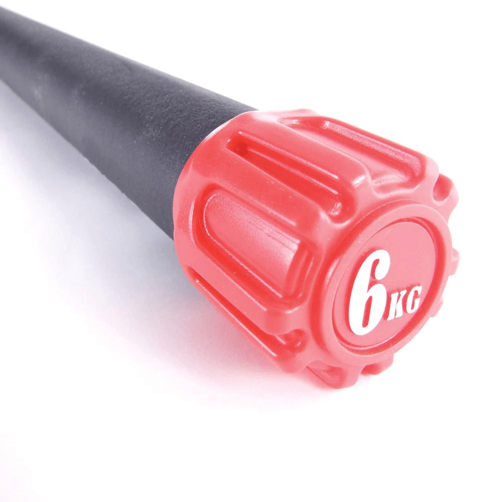 Aerobic Weight Bars - 66fit Aerobic Weighted Exercise Bars 10Kg Exercise & Fitness - Tophatter Daily Deals