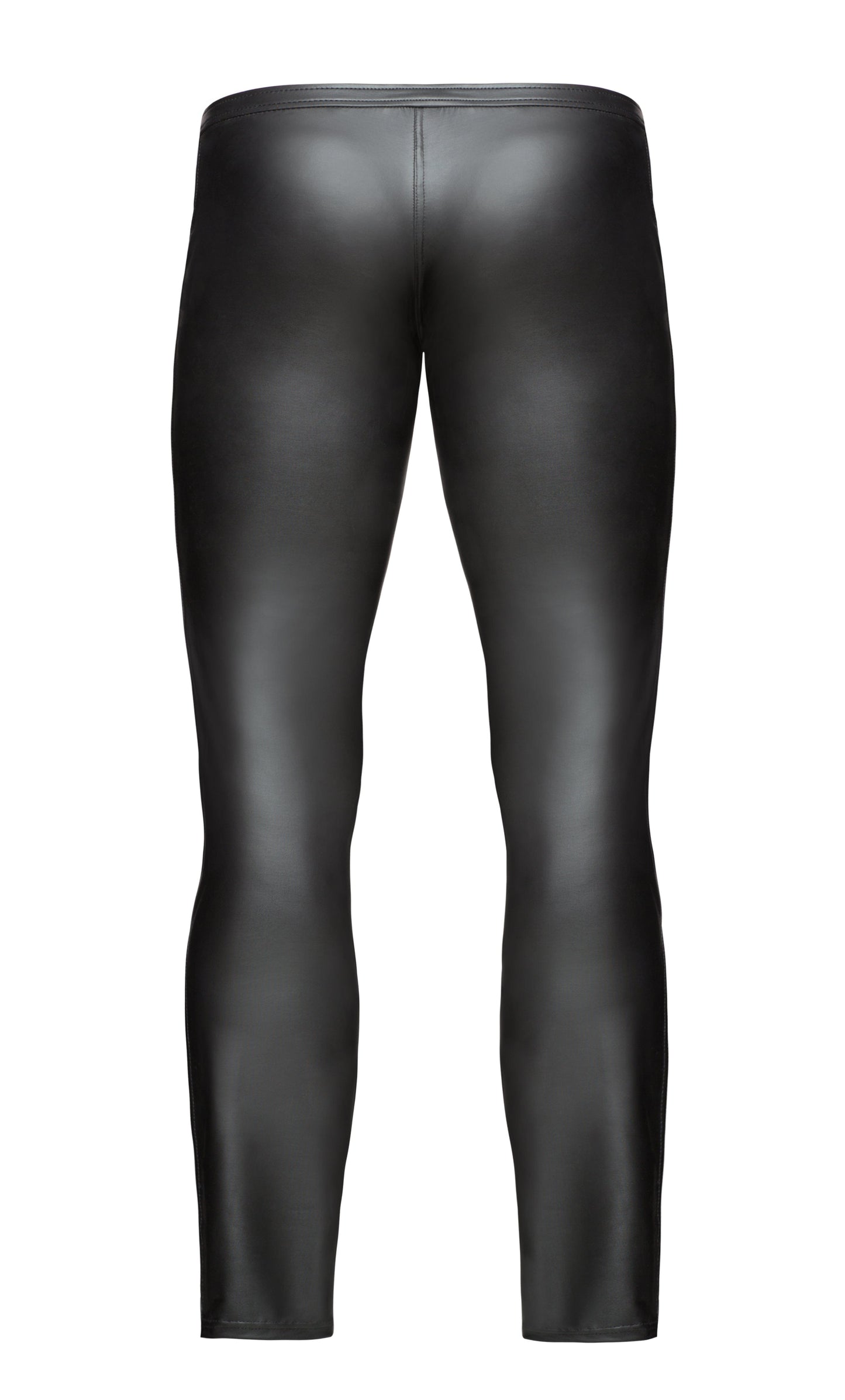 Wet Look Black Pants for Men with Zipper Detail > Clothes > Mens Latex - Tophatter Daily Deals