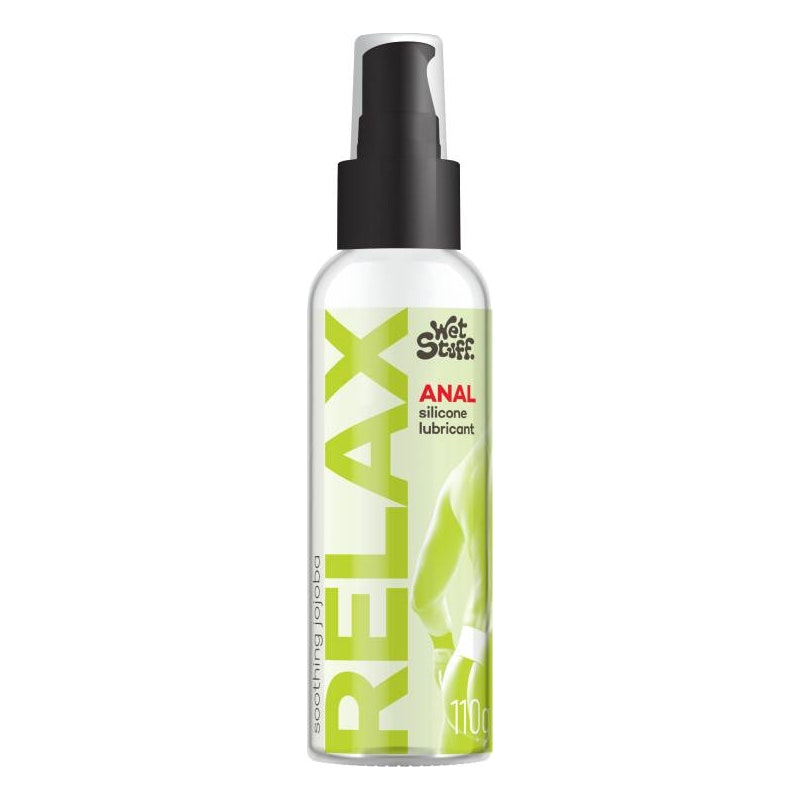 Wet Stuff Relax Anal Silicone Lubricant Pump 110g – Silicone Lubricant > Lube > Anal - Tophatter Daily Deals