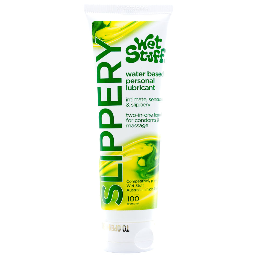 Wet Stuff Slippery Stuff – Water-Based Liquid Lubricant 100g Tube > Lube > Water Based - Tophatter Daily Deals