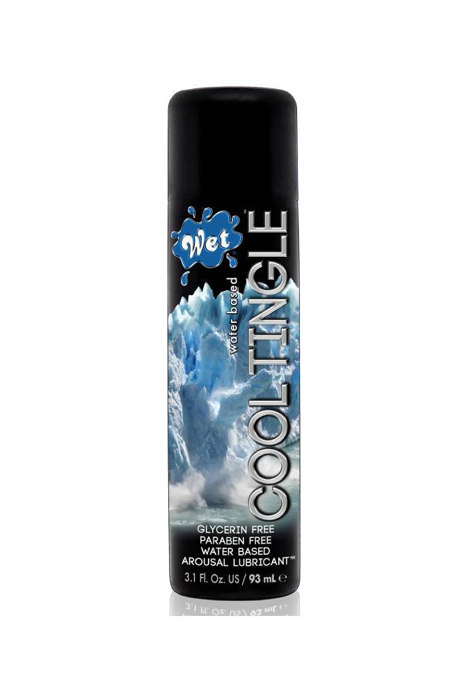 Wet - Cool Tingle Water Based Lubricant - 3 Oz Liquid - Tophatter Daily Deals