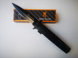 BROWNING JG-116 FOLDING KNIFE-STAINLESS STEEL - Tophatter's Army Deals KNIVES - Tophatter Daily Deals