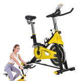 Flywheel Exercise Bike - Exercise Cycling Fitness Workout 6kg Flywheel Exercise Bikes - Tophatter Daily Deals