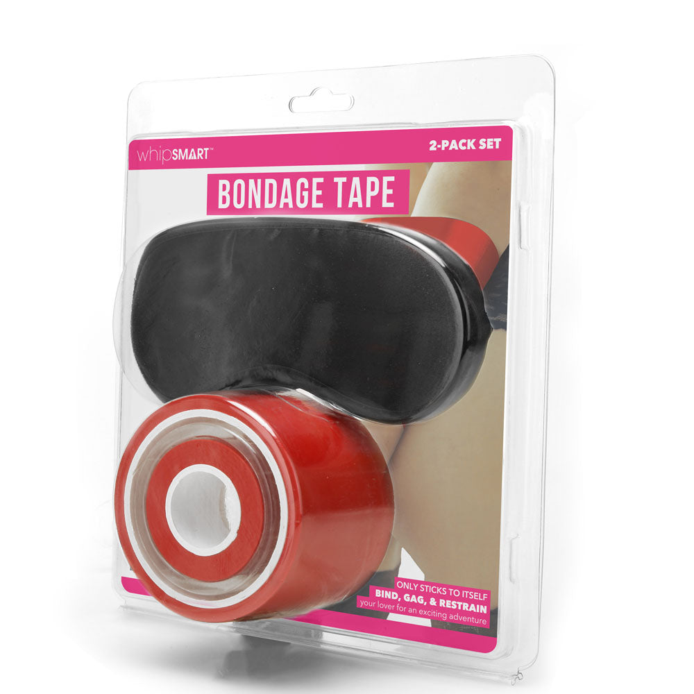 WhipSmart Bondage Tape 30 Metre Red Self Adhesive Restraint Accessory > Bondage Gear > Tape - Tophatter Daily Deals