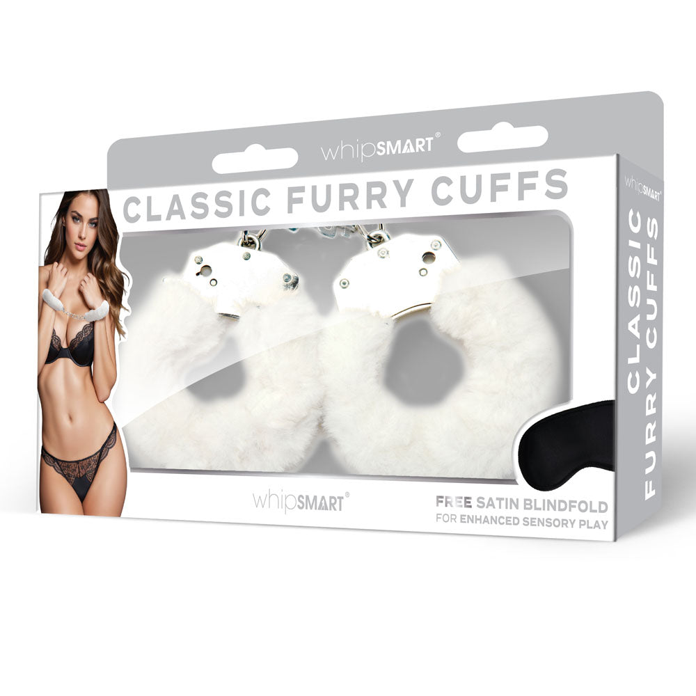 WhipSmart Classic Furry Cuffs – Luxurious Faux Fur Comfort > Bondage Gear > Handcuffs - Tophatter Daily Deals