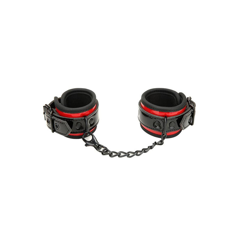 WhipSmart Heartbreaker Deluxe Buckle Love Cuffs for Comfortable Bondage Play > Bondage Gear > Restraints - Tophatter Daily Deals