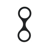 WhipSmart Silicone Handcuffs - Black with Free Blindfold - 19 cm > Bondage Gear > Handcuffs - Tophatter Daily Deals