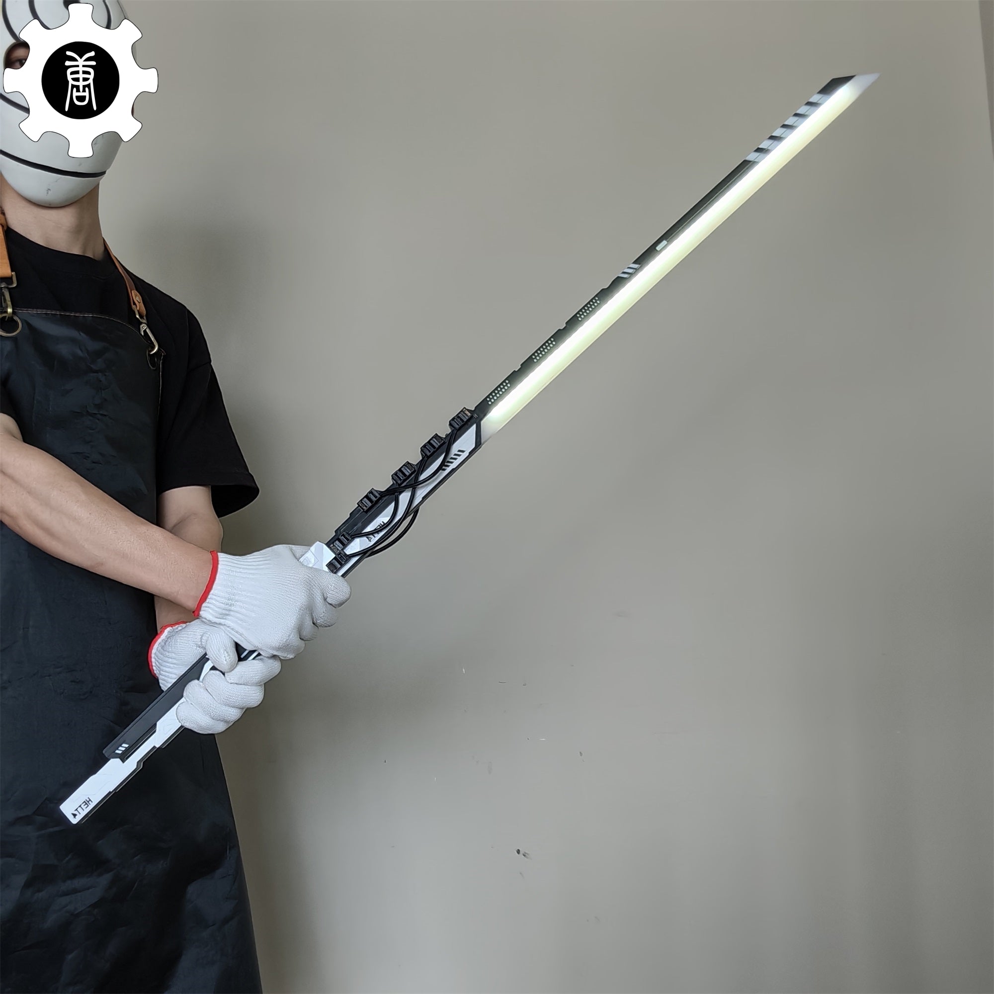 White Izanami Katana High-End Game Cosplay Prop - Tophatter Daily Deals