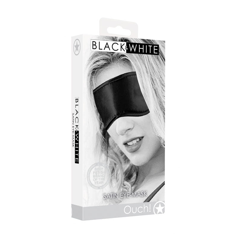 White Satin Eye Mask Blindfold for Relaxation and Intimate Moments > Bondage Gear > Blindfolds - Tophatter Daily Deals
