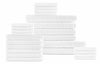 Dan River 24 Piece Popcorn Cotton Bath Towel Set White Bath Towel - Tophatter Daily Deals