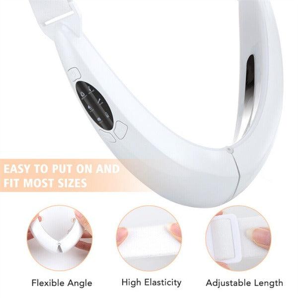 Double Chin Massager - Electric V-Face Shaping Massage Face Lifting Slim Double Chin Removal Machine Health & Beauty - Tophatter Daily Deals