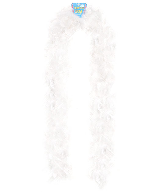 Lightweight Feather Boa White Costume Accessories - Tophatter Daily Deals