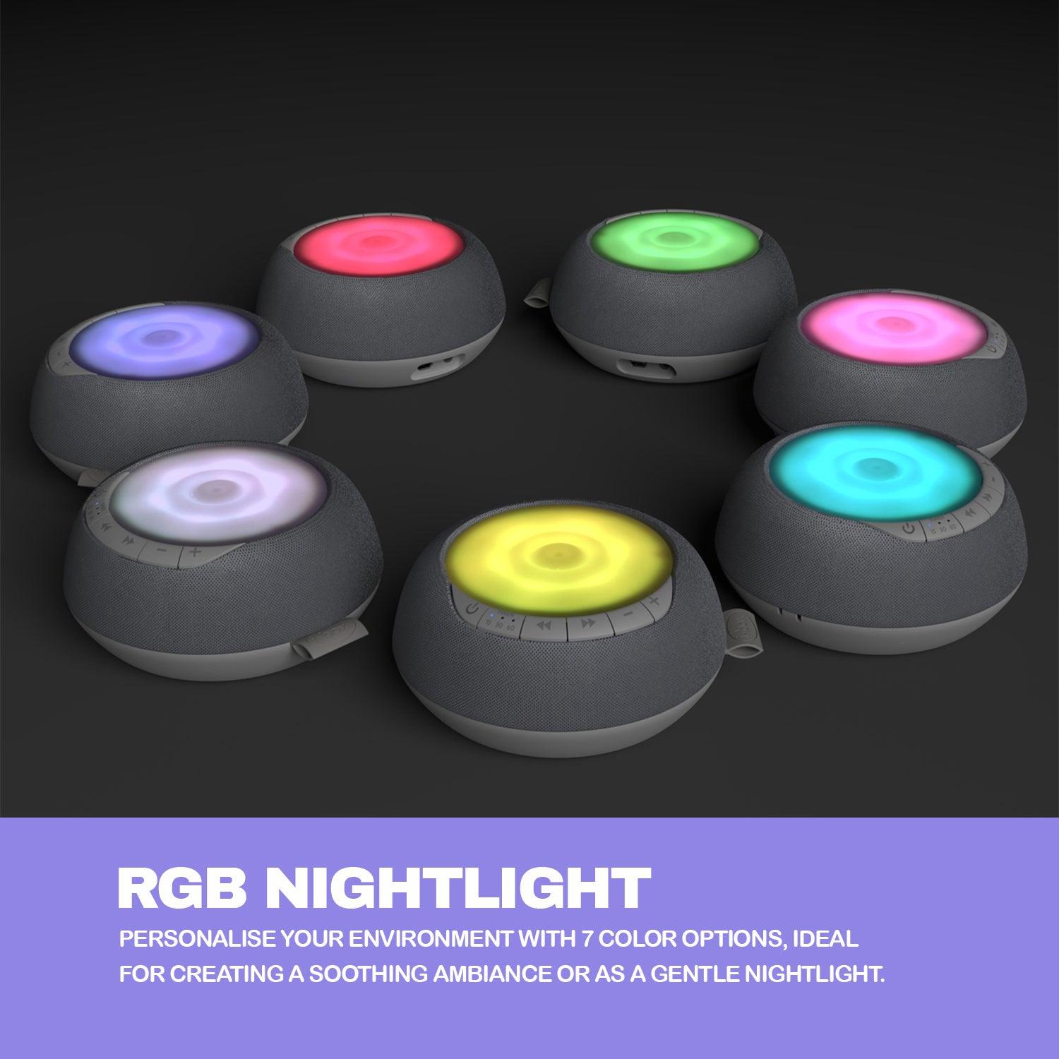 Sound Machines for Sleeping - Calming Sleep Aid White Noise Therapy Sound Machine Personal Care - Tophatter Daily Deals