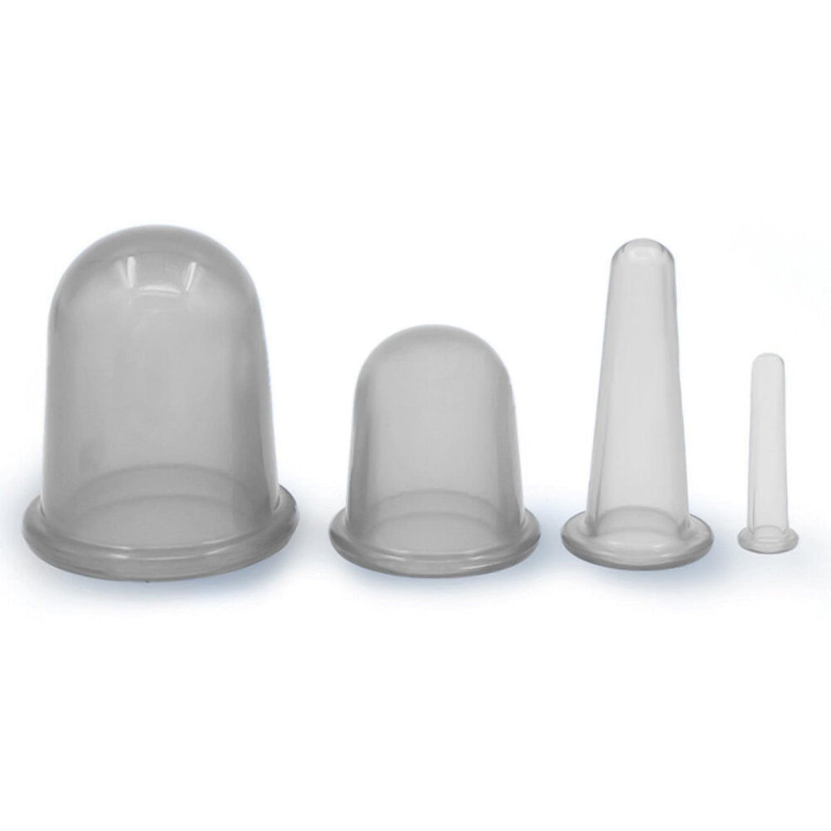 Silicone Cupping Set - Anti Cellulite Cup Massage Roller Vacuum Massage Cup Kit Body Cup Set White Health & Beauty - Tophatter Daily Deals