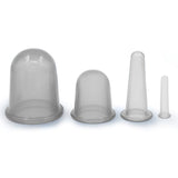 Silicone Cupping Set - Anti Cellulite Cup Massage Roller Vacuum Massage Cup Kit Body Cup Set White Health & Beauty - Tophatter Daily Deals